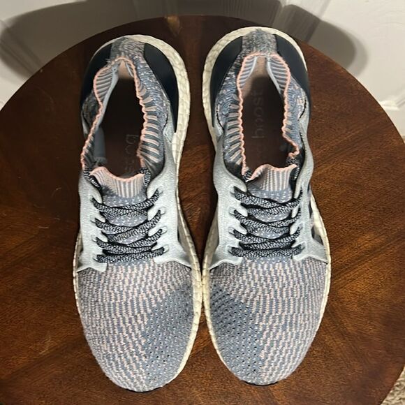 🔥🔥 ADIDAS UltraBoost X Tactile Blue - Women Size 10 - EXCELLENT Condition - Picture 5 of 11